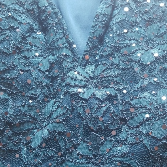 Blue sparkle dress - Picture 3 of 3
